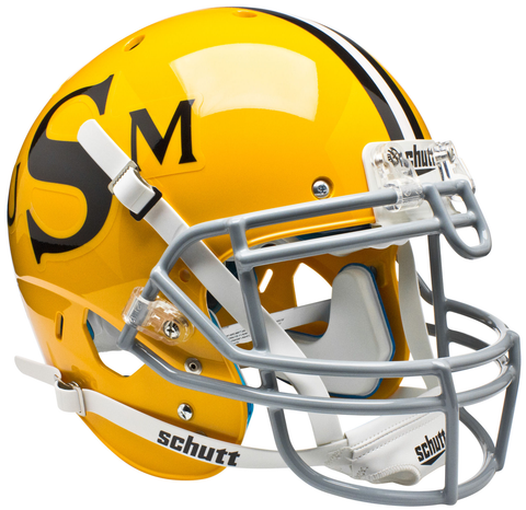 Southern Mississippi Golden Eagles Authentic College XP Football Helmet Schutt <B>Gold</B>