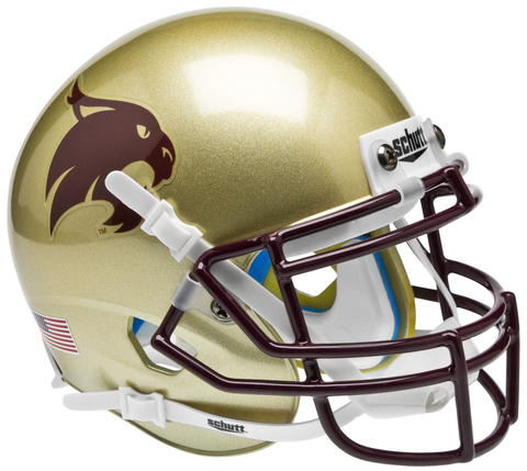 Texas State Bobcats Mini XP Authentic Helmet Schutt