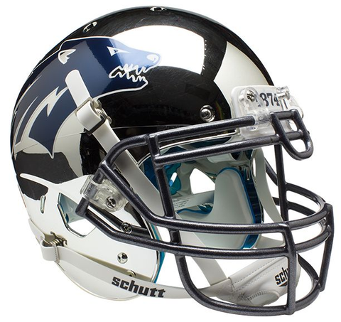 Nevada Wolfpack Authentic College XP Football Helmet Schutt <B>Chrome Silver</B>