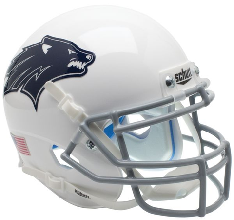 Nevada Wolfpack Mini XP Authentic Helmet Schutt <B>Dark Decal</B>