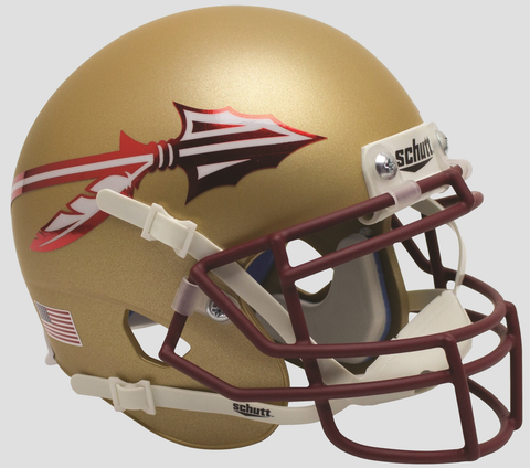 Florida State Seminoles Mini XP Authentic Helmet Schutt <B>Alt 2015</B>