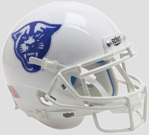 Georgia State Panthers Mini XP Authentic Helmet Schutt <B>White</B>