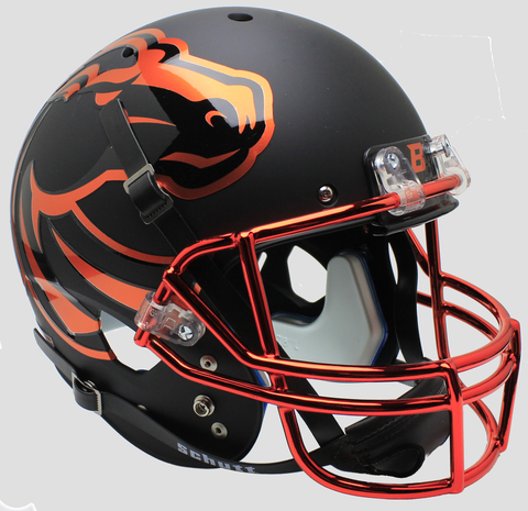 Boise State Broncos Full XP Replica Football Helmet Schutt <B>Halloween</B>