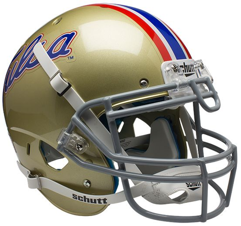 Tulsa Golden Hurricane Authentic College XP Football Helmet Schutt