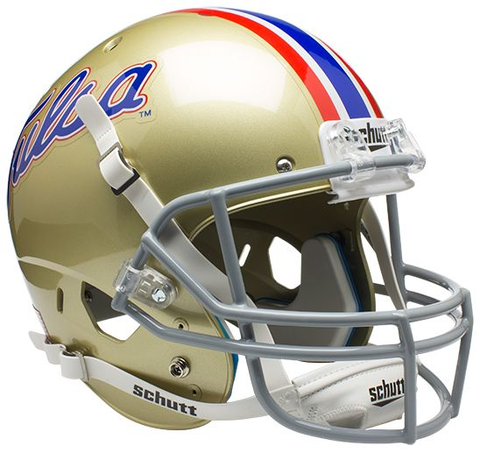 Tulsa Golden Hurricane Full XP Replica Football Helmet Schutt