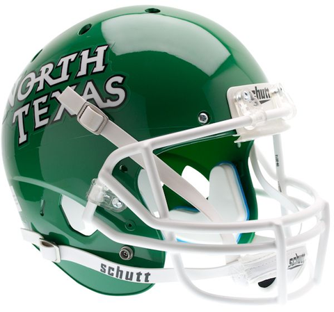 North Texas Mean Green Full XP Replica Football Helmet Schutt