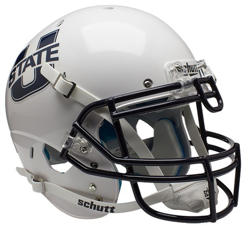 Utah State Aggies Authentic College XP Football Helmet Schutt