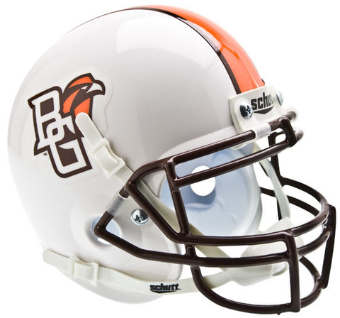 Bowling Green Falcons Mini XP Authentic Helmet Schutt <B>White</B>