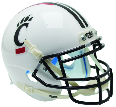 Cincinnati Bearcats Authentic College XP Football Helmet Schutt <B>Matte White</B>