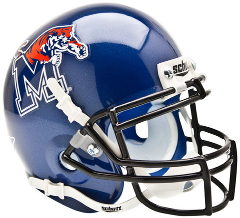 Memphis Tigers Mini XP Authentic Helmet Schutt