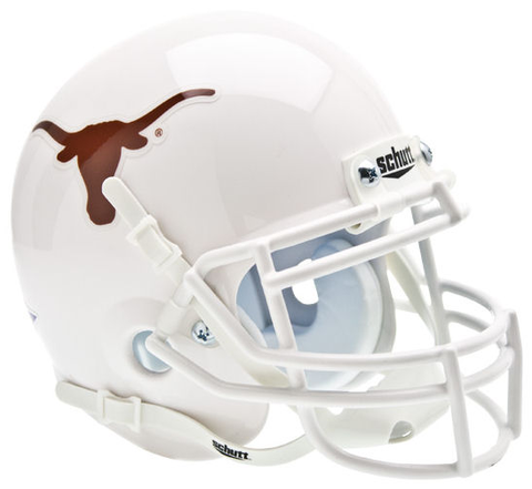 Texas Longhorns Mini XP Authentic Helmet Schutt