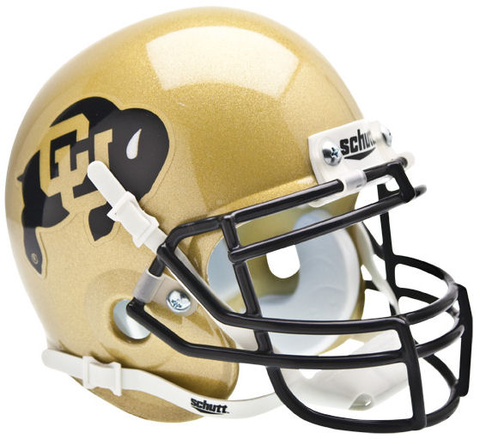 Colorado Buffaloes Mini XP Authentic Helmet Schutt