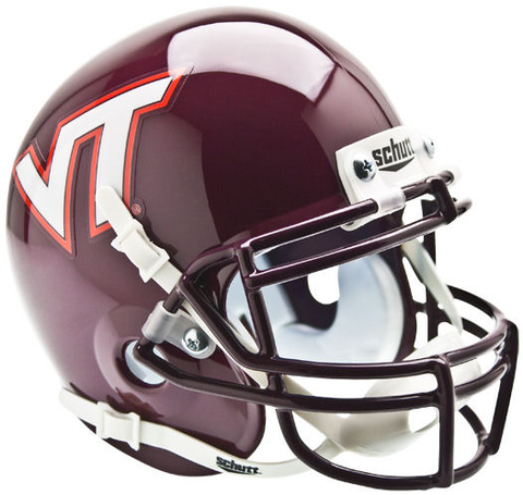 Virginia Tech Hokies Mini XP Authentic Helmet Schutt