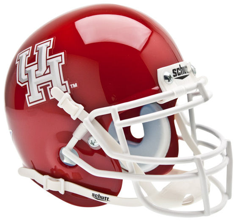 Houston Cougars Mini XP Authentic Helmet Schutt