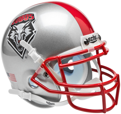 New Mexico Lobos Mini XP Authentic Helmet Schutt