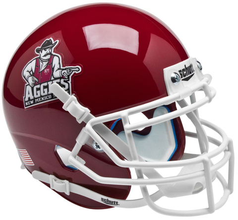 New Mexico State Aggies Mini XP Authentic Helmet Schutt