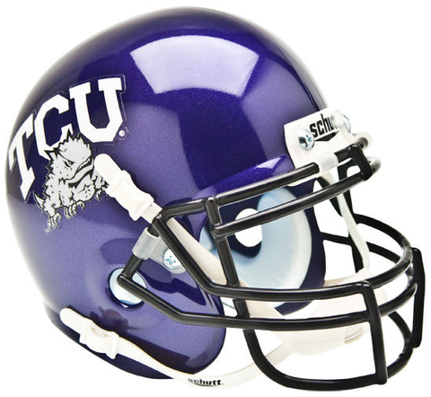 TCU Horned Frogs Mini XP Authentic Helmet Schutt