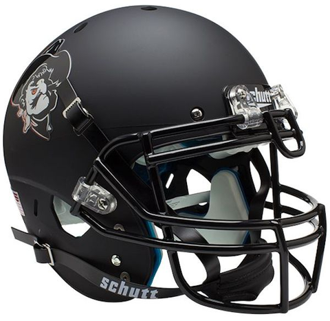 Oklahoma State Cowboys Authentic College XP Football Helmet Schutt <B>Pistol Pete Matte Black</B>