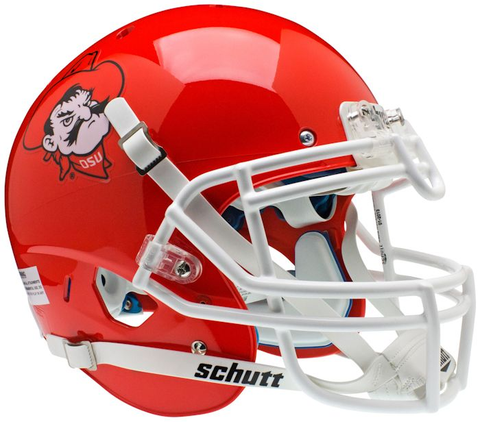 Oklahoma State Cowboys Authentic College XP Football Helmet Schutt <B>Pistol Pete Orange</B>