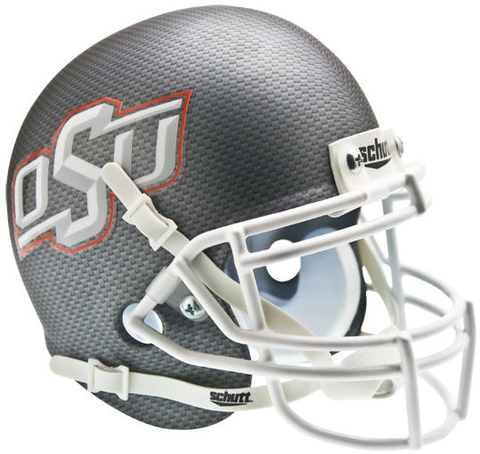 Oklahoma State Cowboys Mini XP Authentic Helmet Schutt <B>Cross Hatch</B>