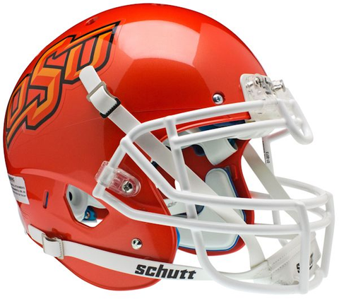 Oklahoma State Cowboys Authentic College XP Football Helmet Schutt <B>Orange</B>