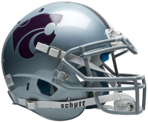 Kansas State Wildcats Authentic College XP Football Helmet Schutt