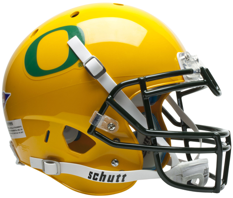 Oregon Ducks Authentic College XP Football Helmet Schutt <B>Gold</B>