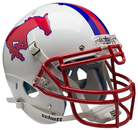 Southern Methodist (SMU) Mustangs Authentic College XP Football Helmet Schutt