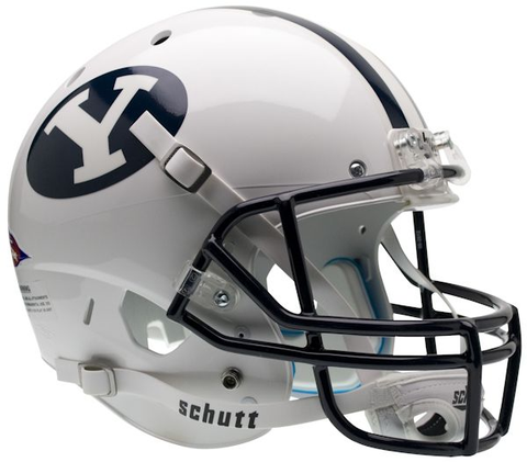 Brigham Young Cougars Full XP Replica Football Helmet Schutt