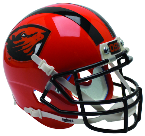 Oregon State Beavers Authentic College XP Football Helmet Schutt <B>Orange Beaver</B>