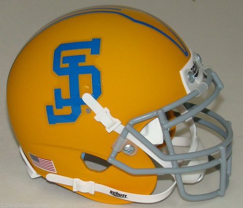 San Jose State Spartans Full XP Replica Football Helmet Schutt <B>Yellow</B>