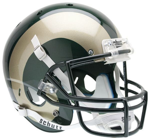 Colorado State Rams Full XP Replica Football Helmet Schutt