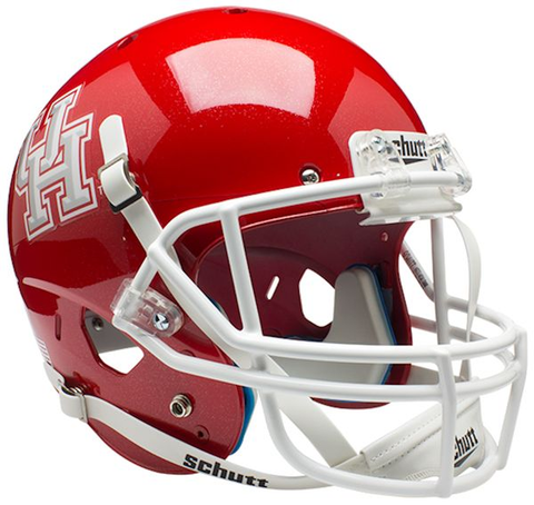 Houston Cougars Full XP Replica Football Helmet Schutt