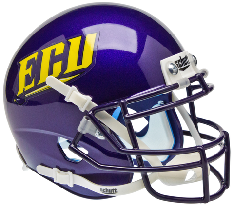 East Carolina Pirates Mini XP Authentic Helmet Schutt <B>ECU</B>