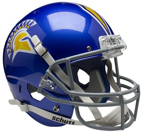 San Jose State Spartans Full XP Replica Football Helmet Schutt