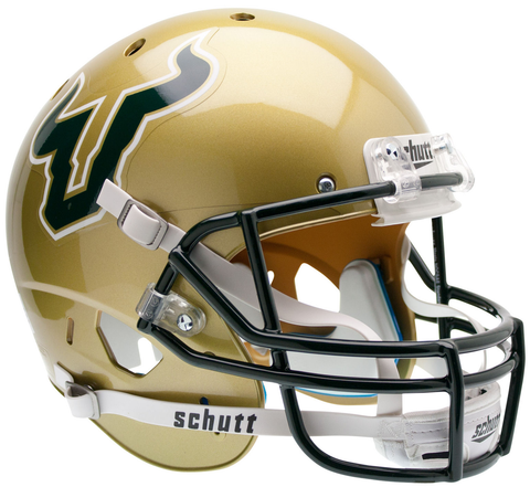 South Florida Bulls Full XP Replica Football Helmet Schutt