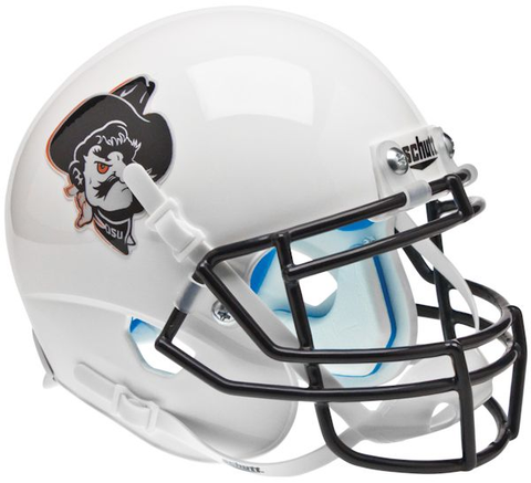 Oklahoma State Cowboys Mini XP Authentic Helmet Schutt <B>Pistol Pete White</B>