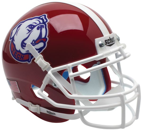 Louisiana Tech Bulldogs Mini XP Authentic Helmet Schutt <B>Bulldog</B>