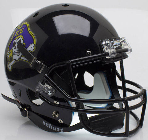 East Carolina Pirates Full XP Replica Football Helmet Schutt