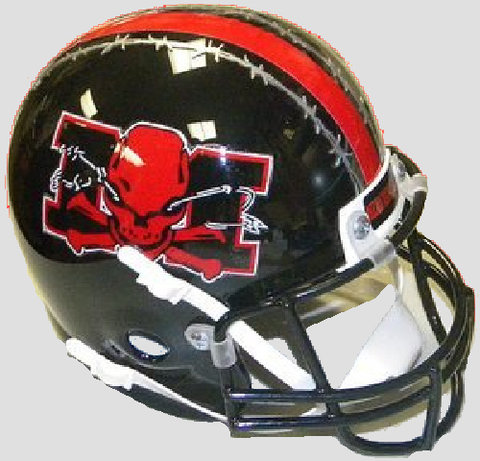 Longest Yard Man Machine Mini Authentic Helmet Schutt TV