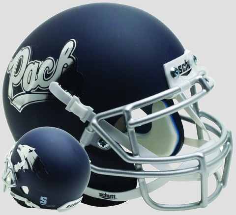 Nevada Wolfpack Mini XP Authentic Helmet Schutt <B>Matte Navy</B>