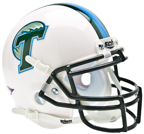 Tulane Green Wave Mini XP Authentic Helmet Schutt