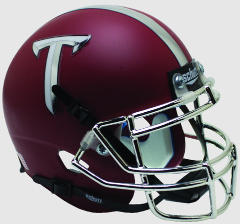 Troy State Trojans Miniature Football Helmet Desk Caddy <B>Matte Red</B>