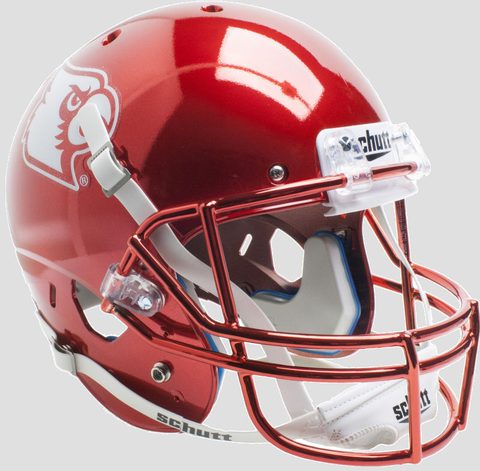 Louisville Cardinals Full XP Replica Football Helmet Schutt <B>Red Chrome</B>