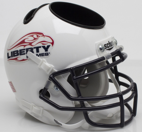 Liberty Flames Mini Football Helmet Desk Caddy