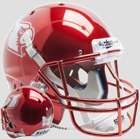 Louisville Cardinals Full XP Replica Football Helmet Schutt Red Chrome Ali