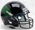 North Texas Mean Green Full XP Replica Football Helmet Schutt <B>Black Eagle</B>