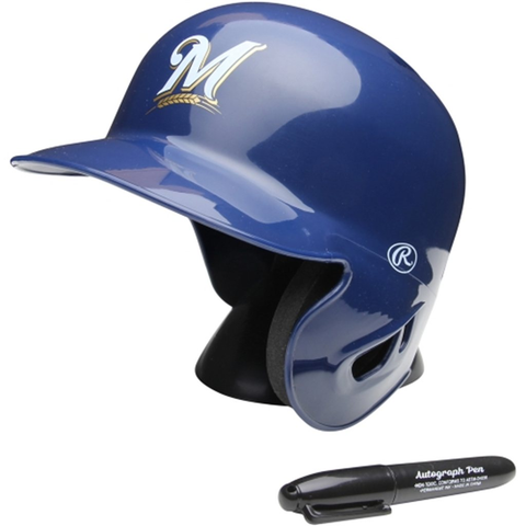 Milwaukee Brewers Rawlings Mini Replica Helmet