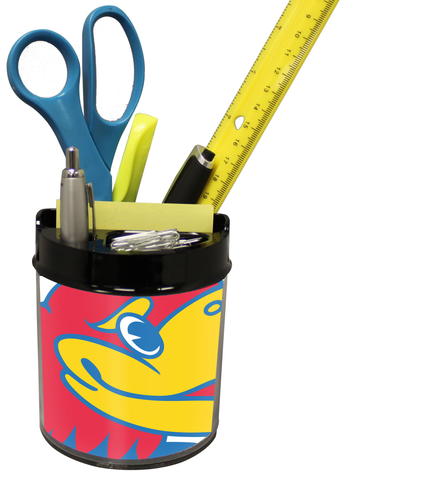 Kansas Jayhawks Small Desk Caddy