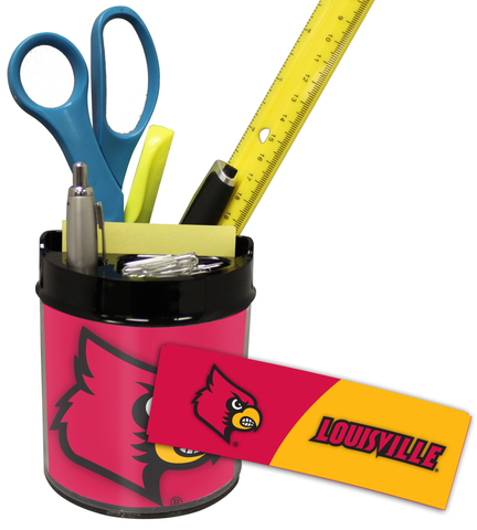 Louisville Cardinals Small Desk Caddy